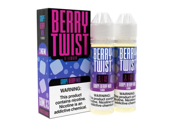 Berry Twist E-Liquid - Purple Grape (Grape Berry Mix) 120ML
